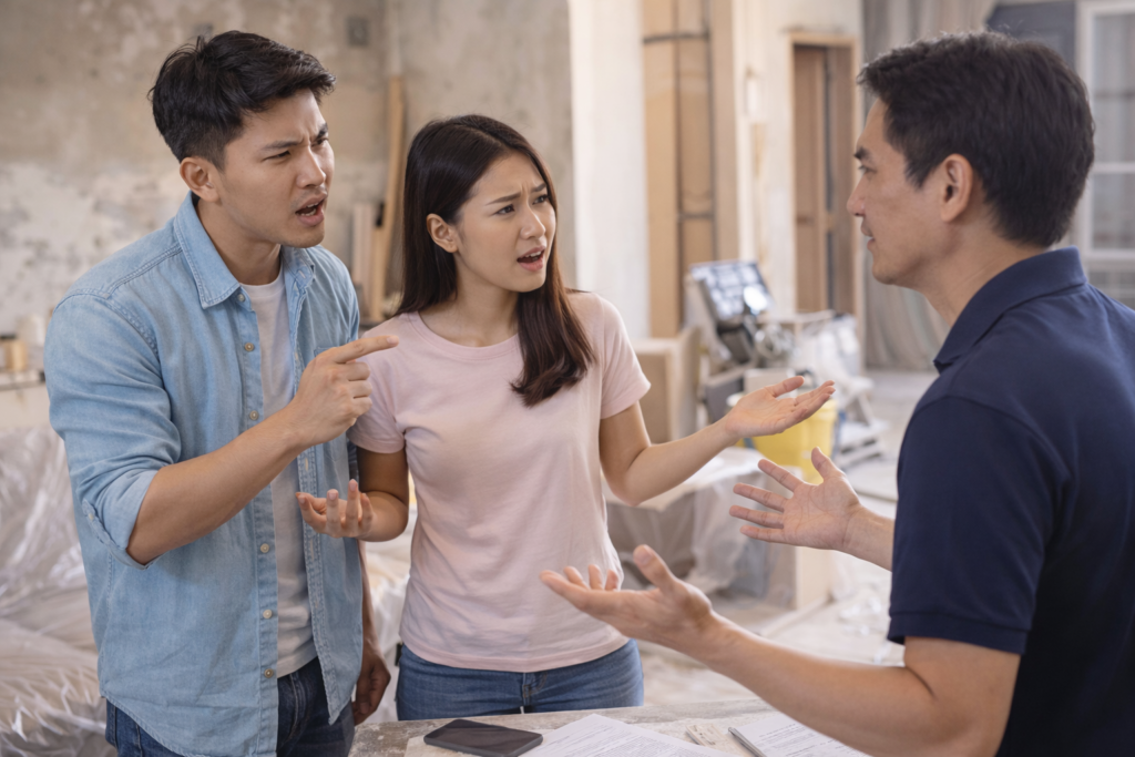 singapore home renovation dispute