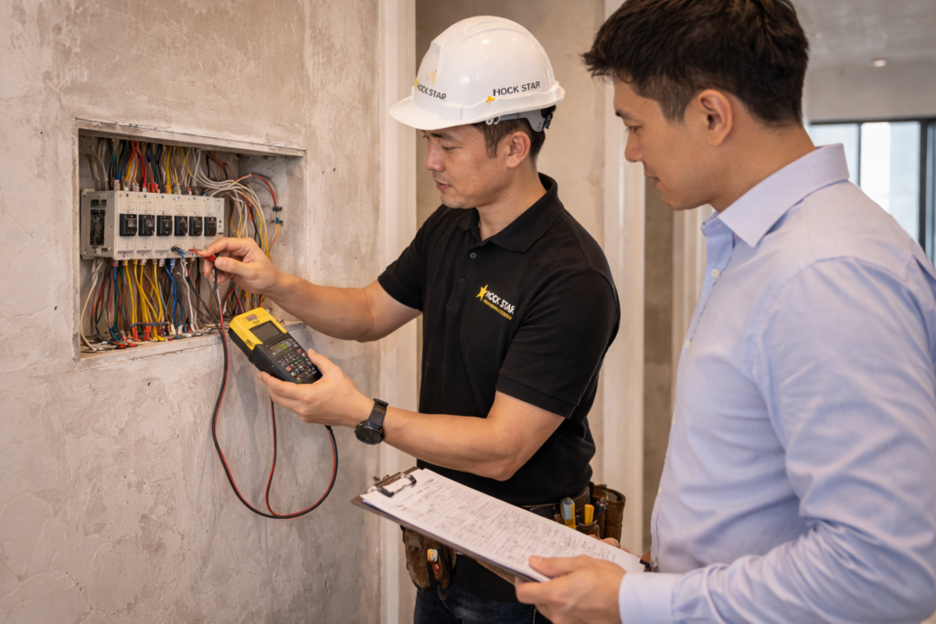 Electrical inspection renovation