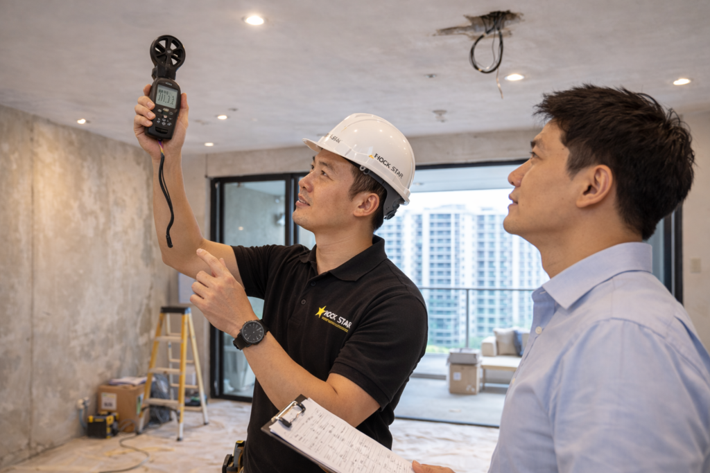 ventilation and lighting renovation inspection