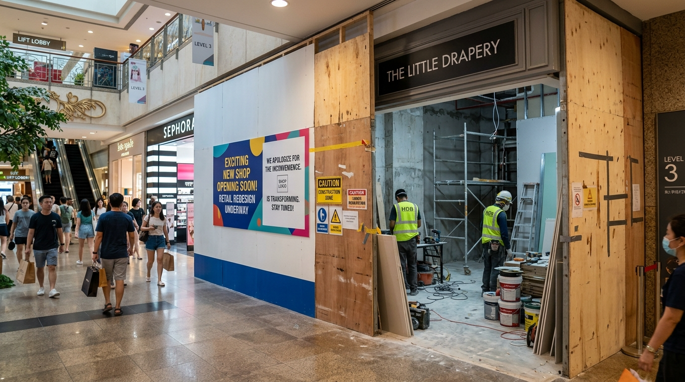 shopping mall renovation