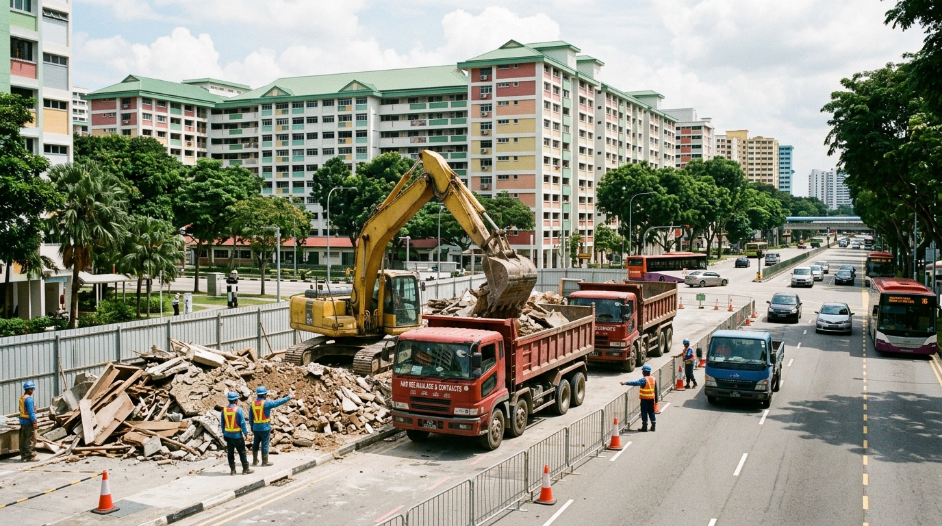Singapore haulage and debris clearance