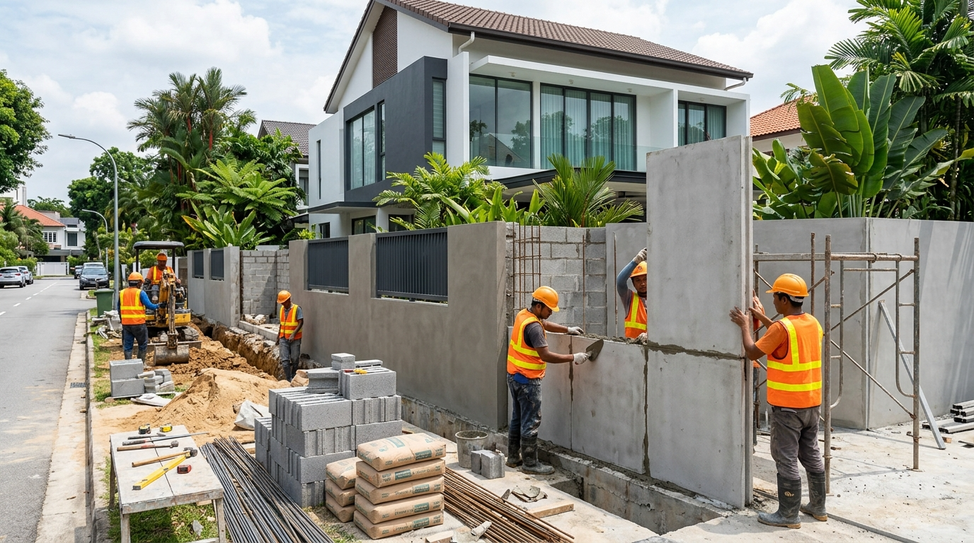 Boundary Wall Renovation