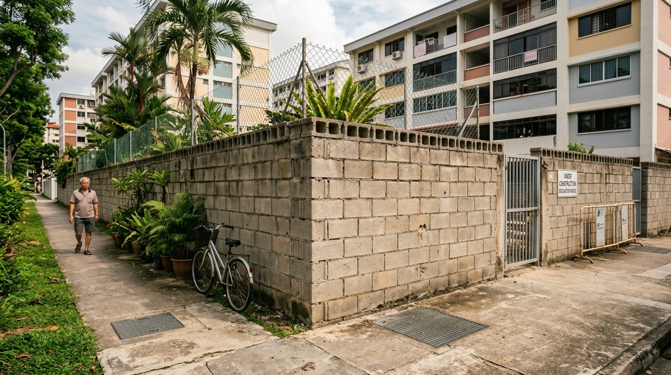 Hollow Block Walls erection