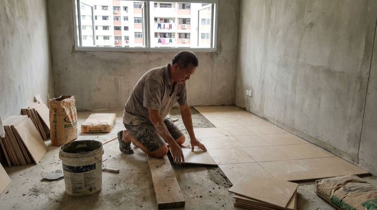 Direct Tiling Contractor in Singapore