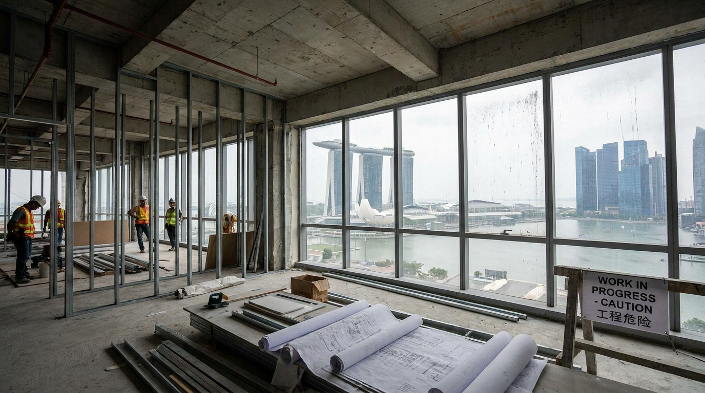 Office reno cost singapore