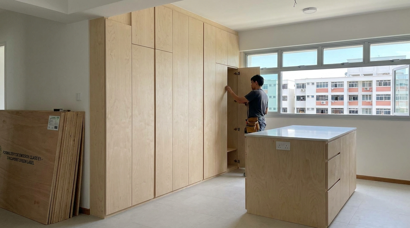 Formaldehyde Plywood Singapore Carpentry