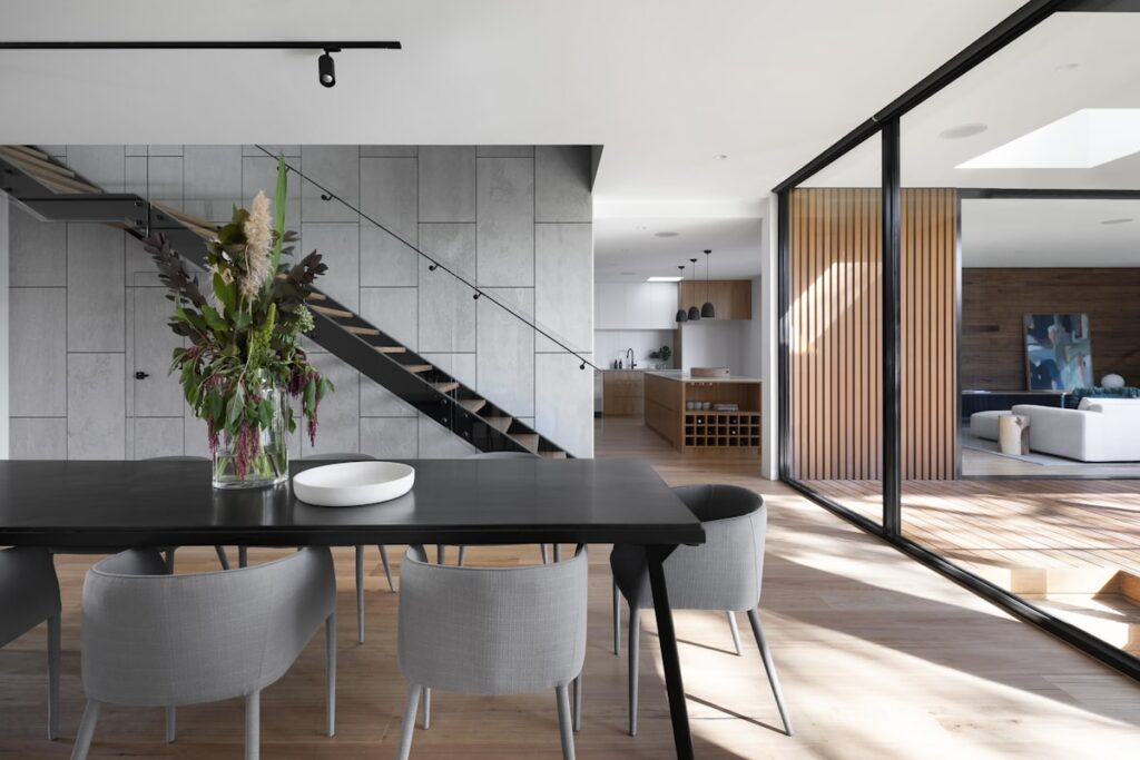 Skylight natural light Singapore landed house interior