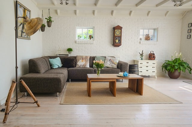 Carpet flooring Singapore living room interior